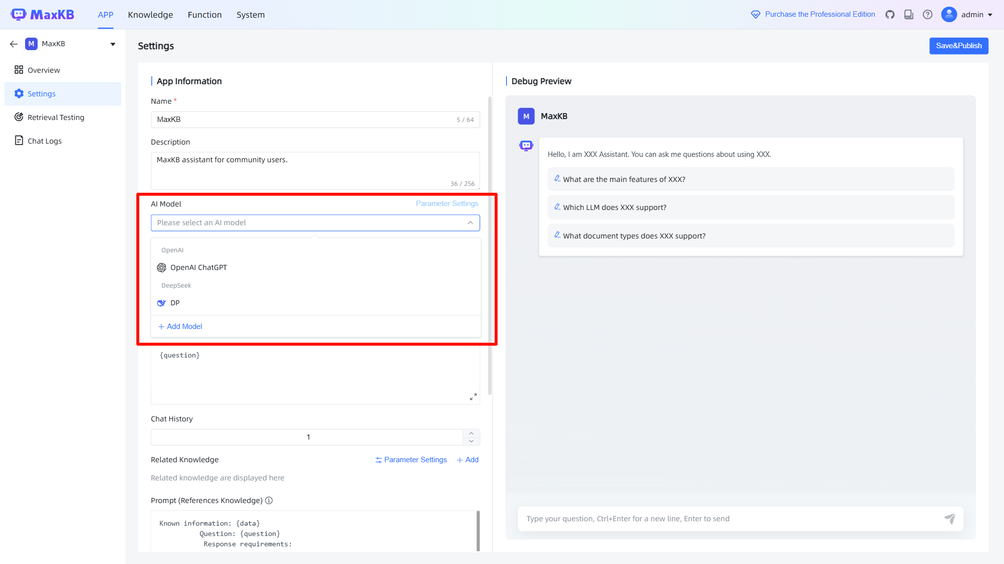AI Model Integration